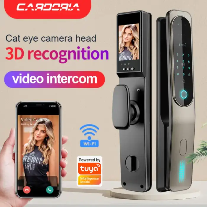 Cardoria K18 Smart Door Lock – Advanced Security at Your Fingertips