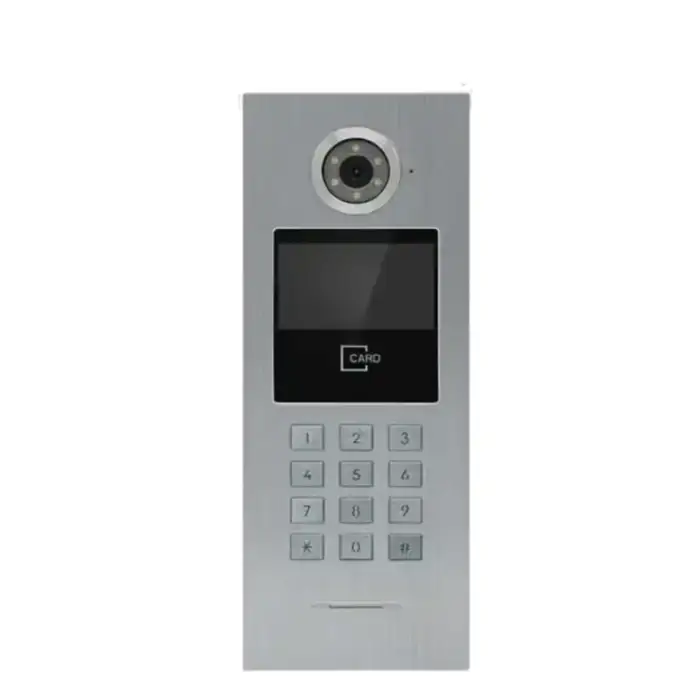 IP Multi Video Doorbell Intercom System Doorbell 7 Inch Color Video Door Phone For Families