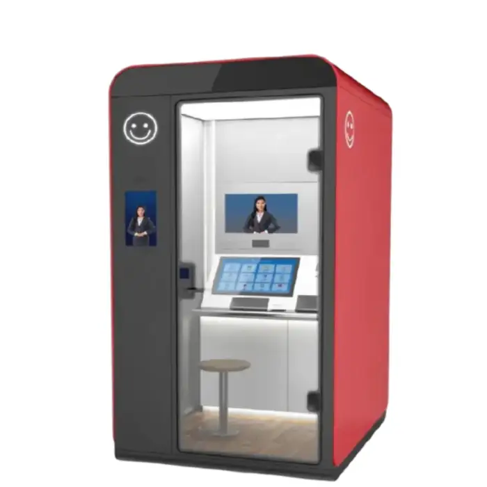 Video Teller Machine Kiosk Intelligent Self-Service For Government Banks