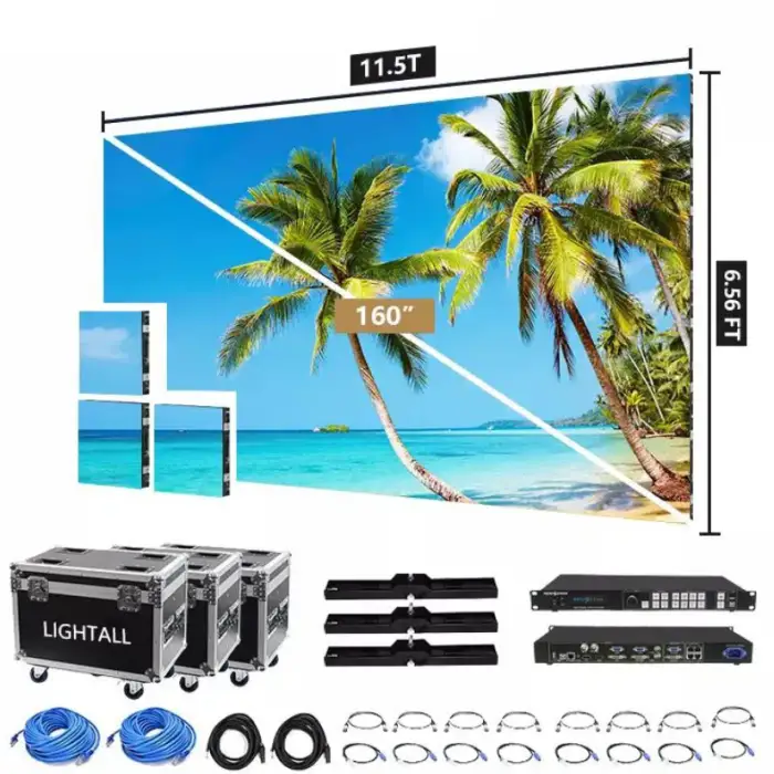 Digital Signage And Displays 3.91 Led Panel Outdoor Capacitive Smd Led Video Wall LED Screen For Stage Concert