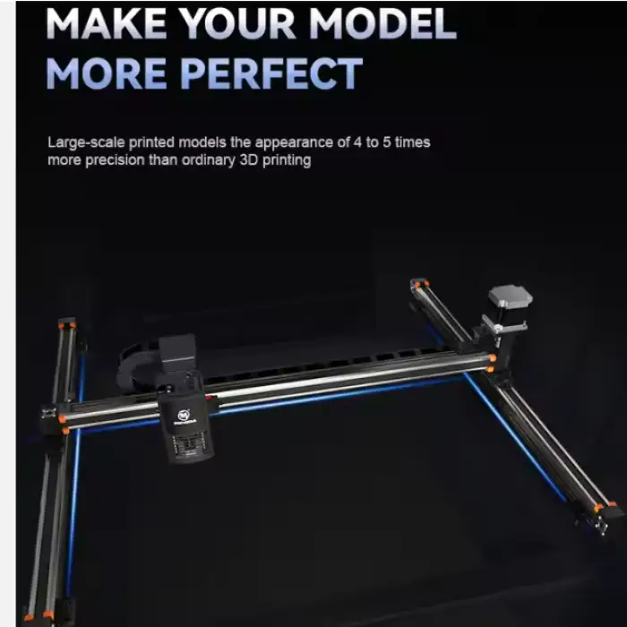 MD-1000 Pro big size carbon fiber car bumper 3d printer