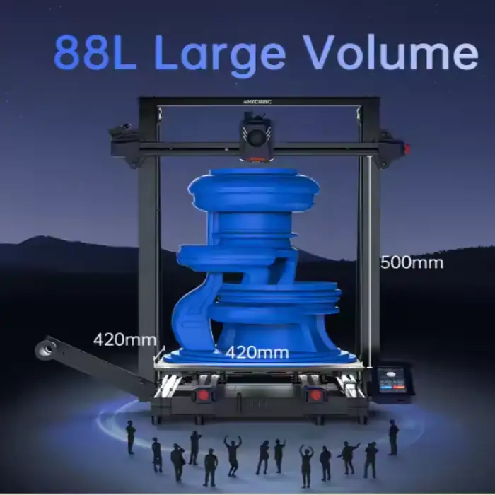 500mm per sec 10X Faster Kobra 2 Max Impresora 3D Large Print Size 500x420x420mm Fdm Imprimante