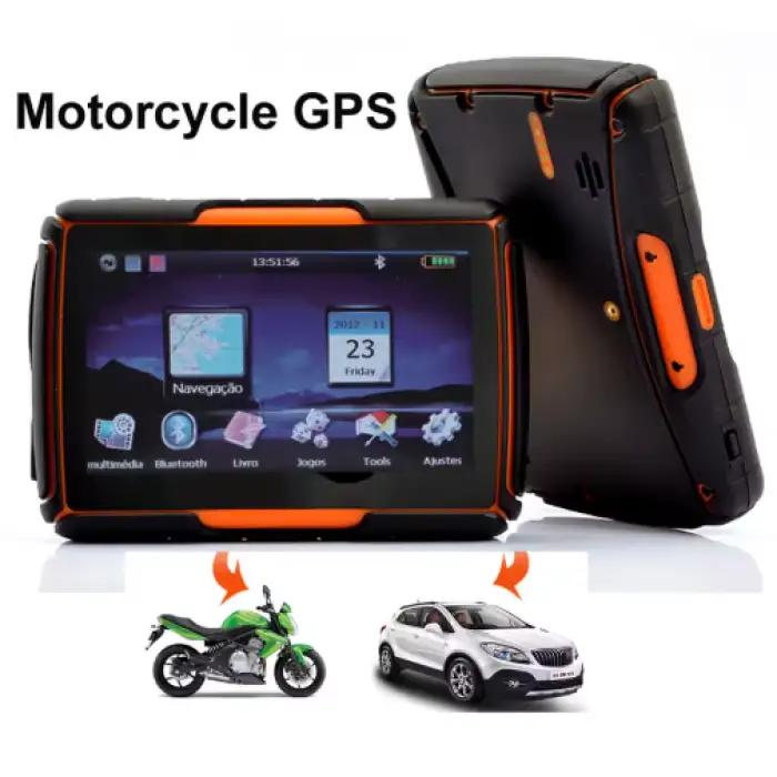 4.3inch moto navigation gps/ mini gps tracker for motorcycle For Pioneer