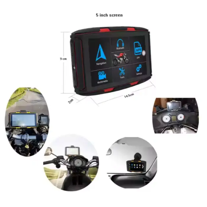 Karadar MT5002 Motorcycle GPS Navigator