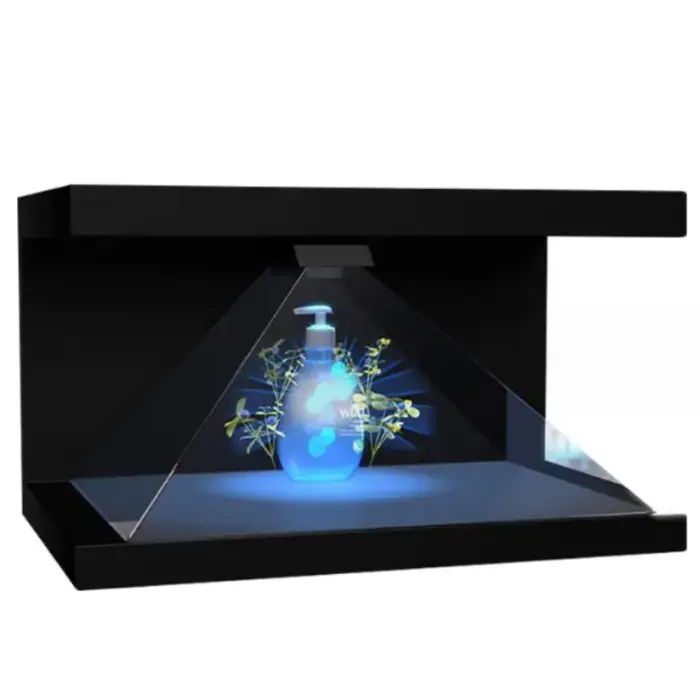 3D Hologram Advertising Hologram Equipment with Transparent Screen Holographic Projector 3D Hologram