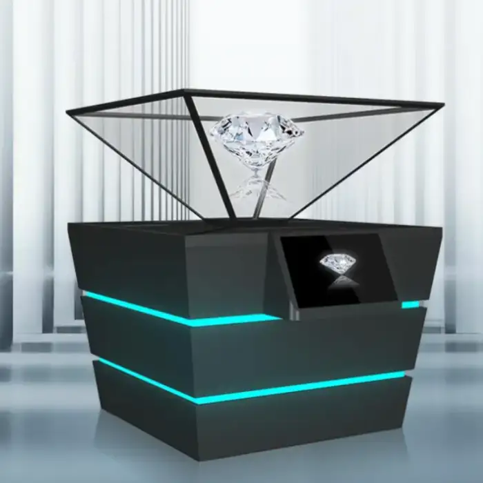 3D Hologram Advertising Hologram Equipment with Transparent Screen Holographic Projector 3D Hologram