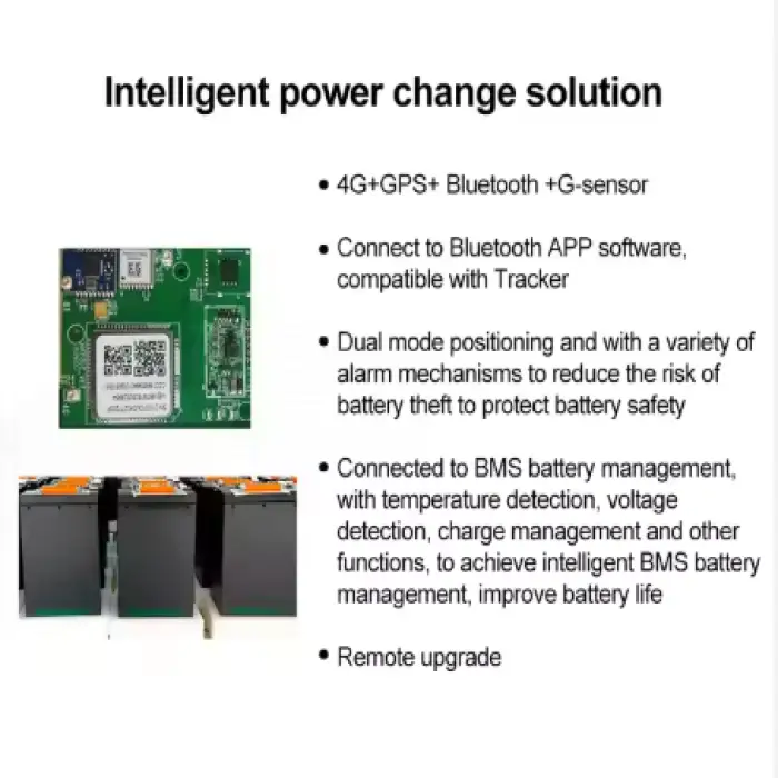 Smart Power Change Solution with GPS and Bluetooth