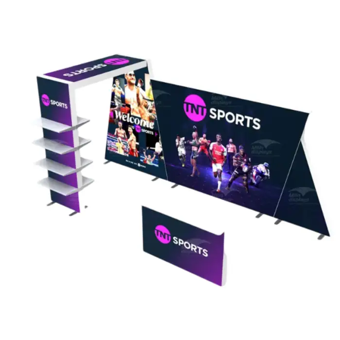 Custom Make Foldable Trade Show Display Booth Advertising Light Box