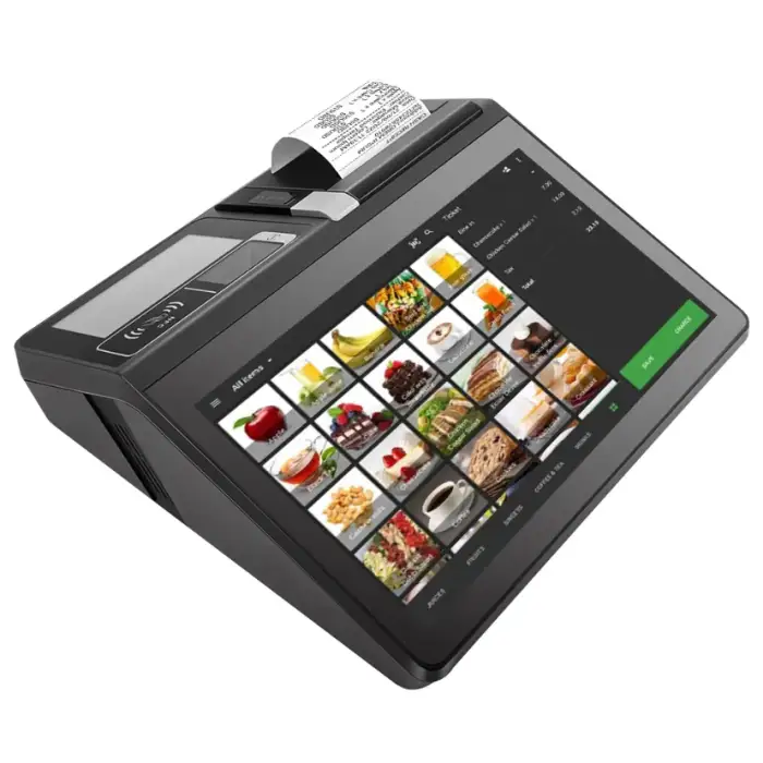 11.6 Inch Touch Screen POS Terminal Retail Shop Mini Desktop All in One POS Android Order Tablet NFC Reader