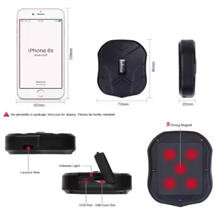 Wireless Remote Pickup Voice TK905 GPS Tracker