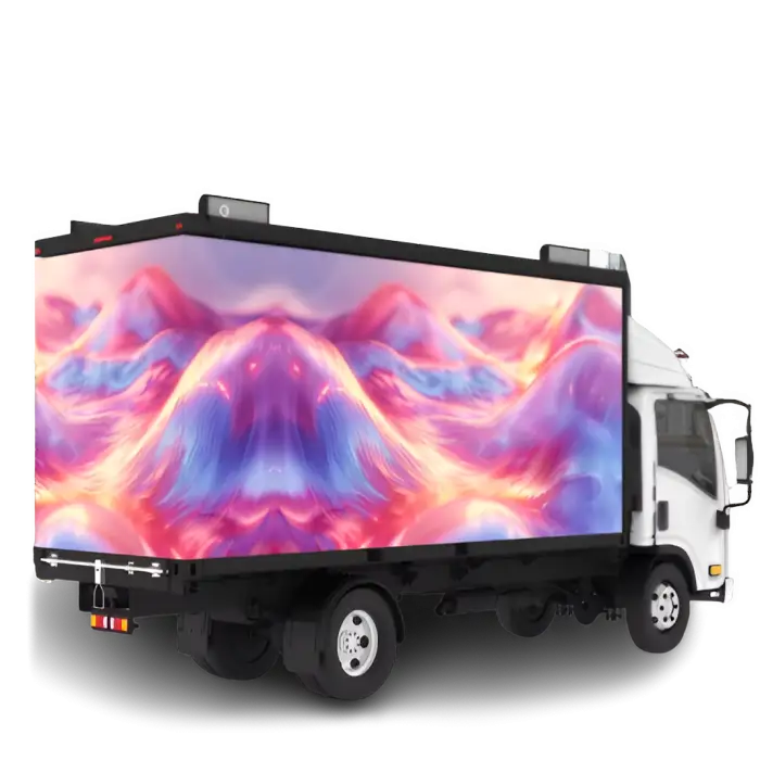 P4 4Mm Outdoor Waterproof Full Color Truck Mobile Advertising Led Screen Mounted Led Billboard Truck Advertising Display