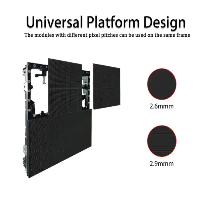 MPLED Rental stage LED display Front &amp; Rear Module Maintenance P1.9 P2.6 P2.9 P3.91 indoor outdoor led screen wall