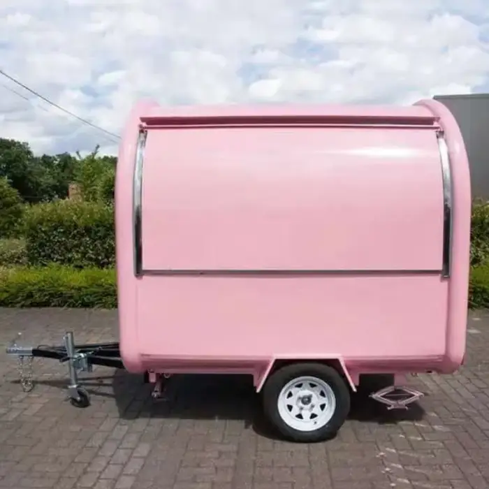 Mobile Food Cart (with two tires)