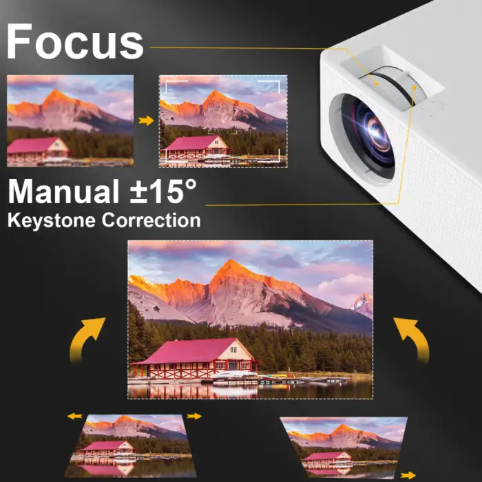 XINJIEKE XJK-K8 4K LED Projector