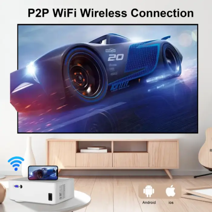 XINJIEKE XJK-K8 4K LED Projector