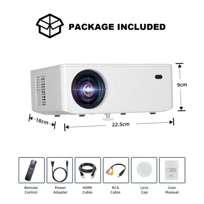 XINJIEKE XJK-K8 4K LED Projector