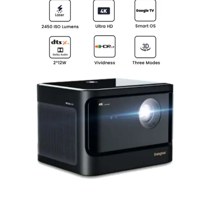 dangbei Mars Pro 4K Laser Projector 3200 ANSI  3D Show Projector Beamer Dangbei global version Home Theater