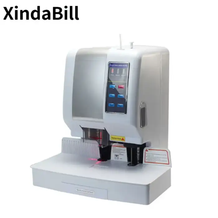 XD-802B Binding Machine Manual Binding Laser Positioning Financial Accounting Material Paper Hole Puncher