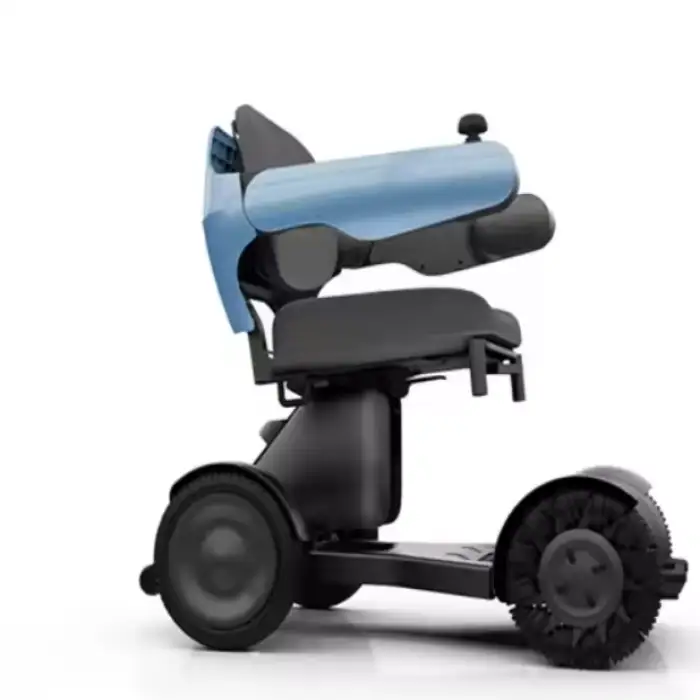 Luxury Electric Mobility Scooter Health Care Electric Wheelchair With Footrest For the Disabled All Terrain Wheelchair