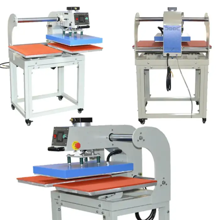 Auto Digital Double Station Heat Press Transfer Machine