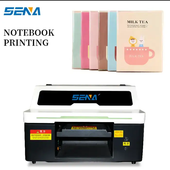 Mini UV Printer 3045E Epson XP600 Digital Inkjet UV Flatbed Printer For ID Card Acrylic Photos