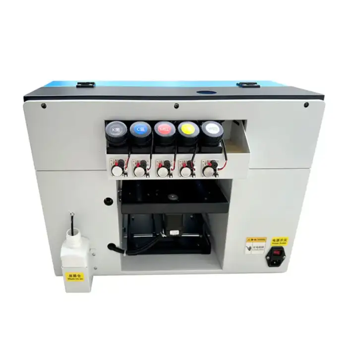 Proprinter Small Business Uv Printer A4 Uv Flat Bed LED Printing Machine For Plastic Lipgloss Tubes Business Card Cans