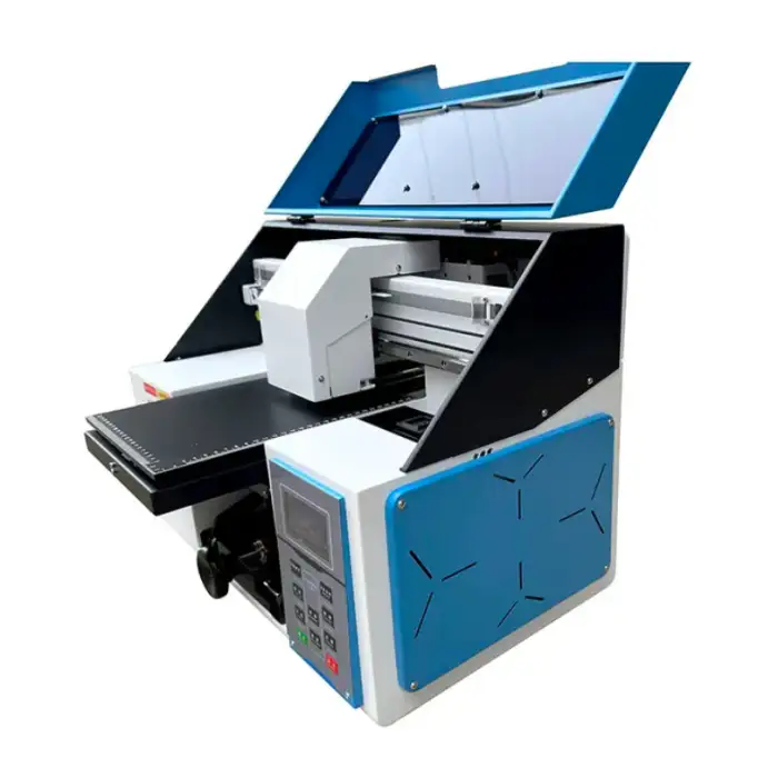 Proprinter Small Business Uv Printer A4 Uv Flat Bed LED Printing Machine For Plastic Lipgloss Tubes Business Card Cans