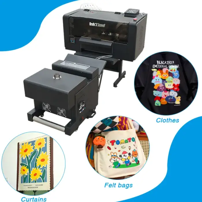 A3 33cm Dual XP600 Socks Printing Machine Textile Print Machine