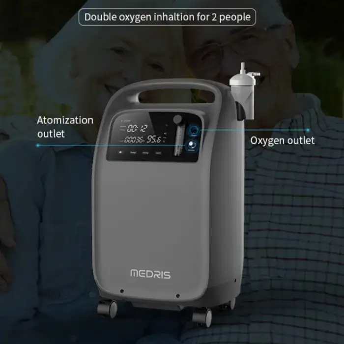 Electrical Portable Home Mini Oxygen Concentrator Nebulizer With 96% High Purity Oxygen Generator