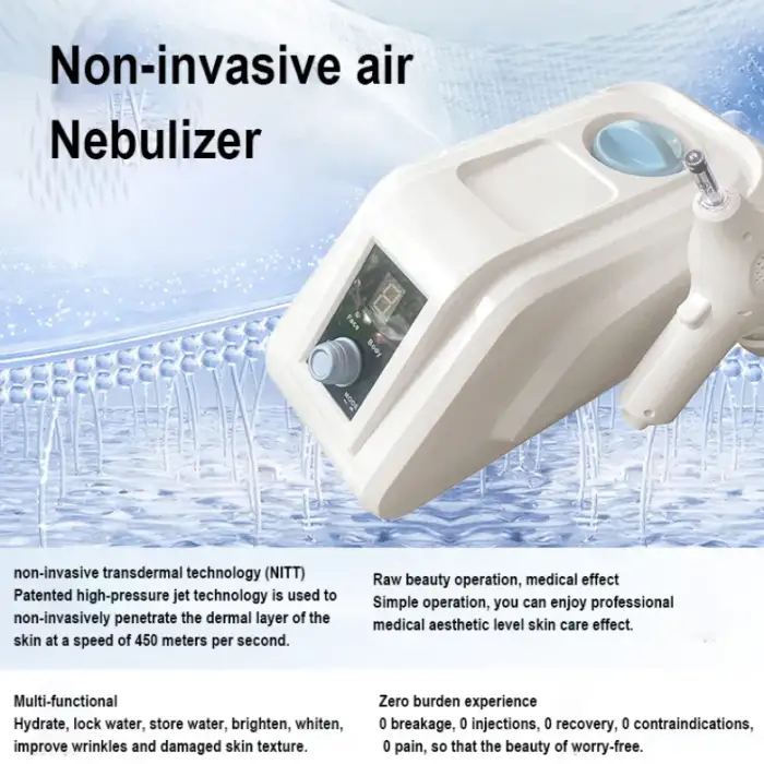 Professional Hair Growth Liquid Air Nebulizer For Overall Health Rebuild Skin Whiten Smooth