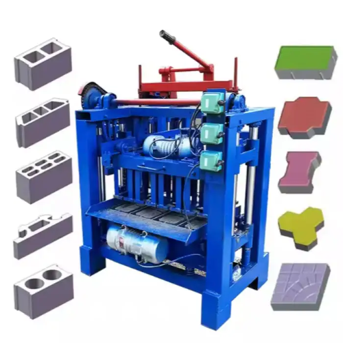 4-40C Smart Standard Immobile Molding Lightweight Interlocking Brick Molder