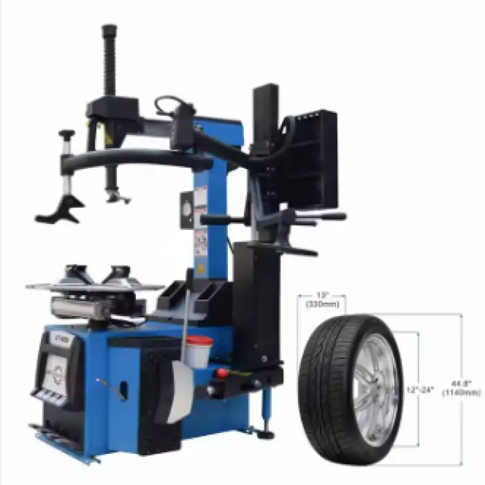 Touchless Swing Arm Semi-Automatic Tyre Mounting Equipment Car Tire Changer Machine