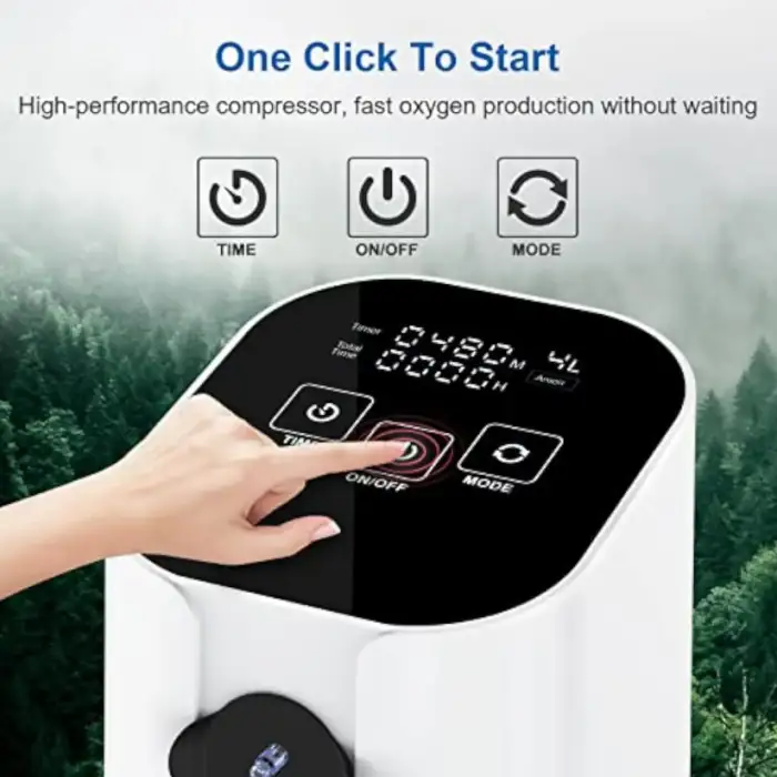 High Concentration Small Portable Oxygen Concentrator For Travel Device