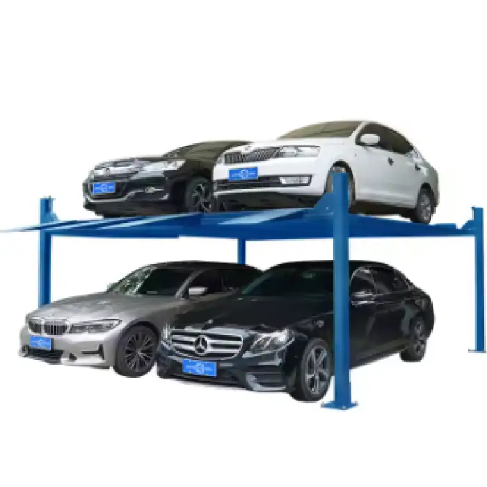 Double Deck Stack Park Car Parking Lift System