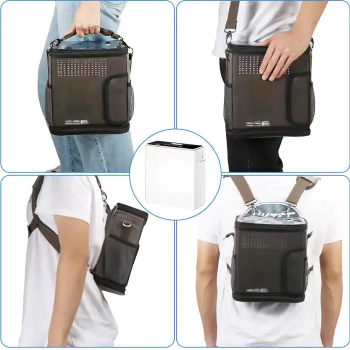 Rechargeable Oxygen Machine With Bag Mini Oxygen Concentrator For Traveling