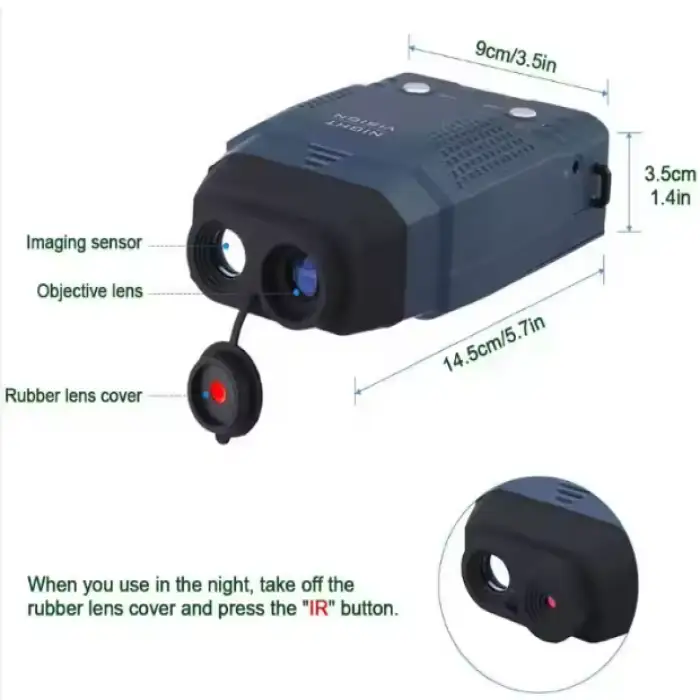 Night Vision IR Hunting Game 300 Meter Laser Night Vision