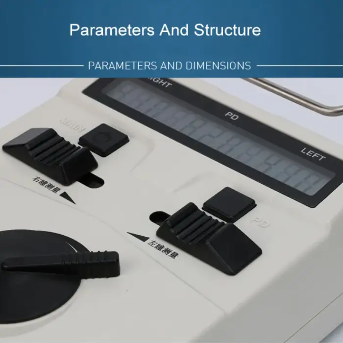 WB-1103A PD Meter Series Eyeglasses Optometry Instrument Pupil Distance Instrument PD Distance Adjustment PD Meter Series