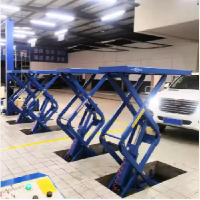 3500kgs Auto Car Lifter Hydraulic Lifter Underground Car Scissor Lift