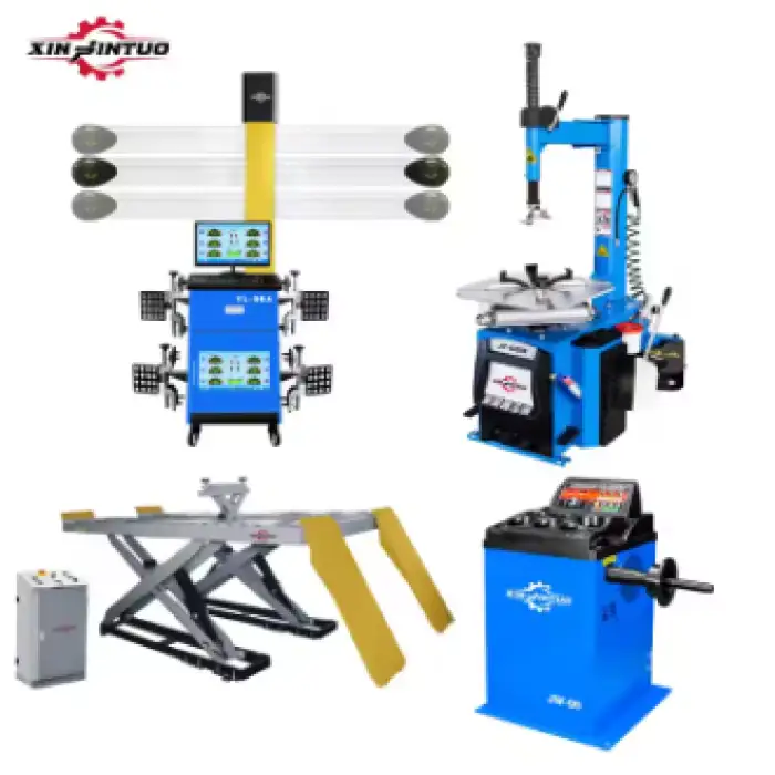 Multi Station Car Wheel Alignment Machine 3D Wheel Aligner Auto Workshop Equipment