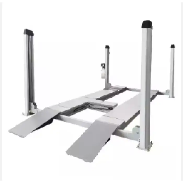 Fixed 3D Wheel Alignment Ramp For Motor Vehicle