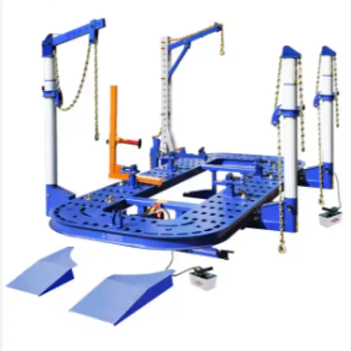 Fast Locking Pulling Tower Frame Machine Whole Plate Auto Body Frame Machine