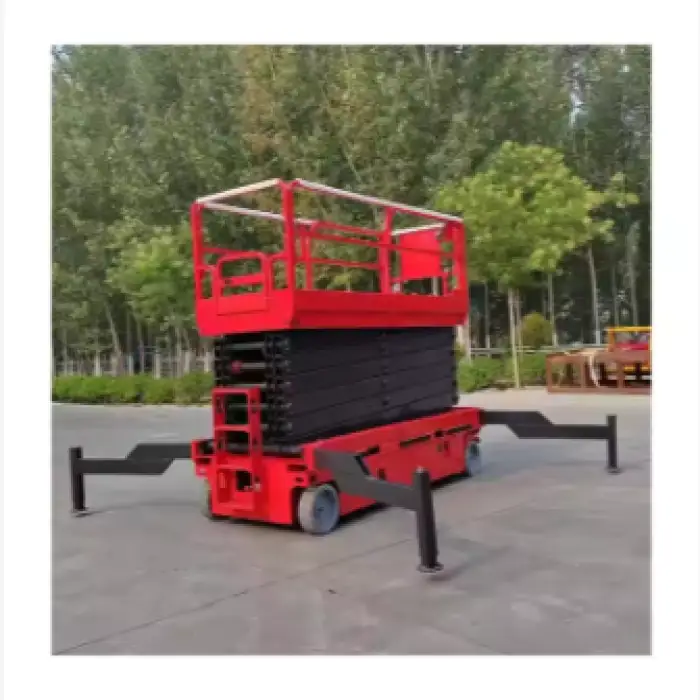 Lift Table Platform Aerial Work Platform Lift Table Warehouse Lifting Equipment