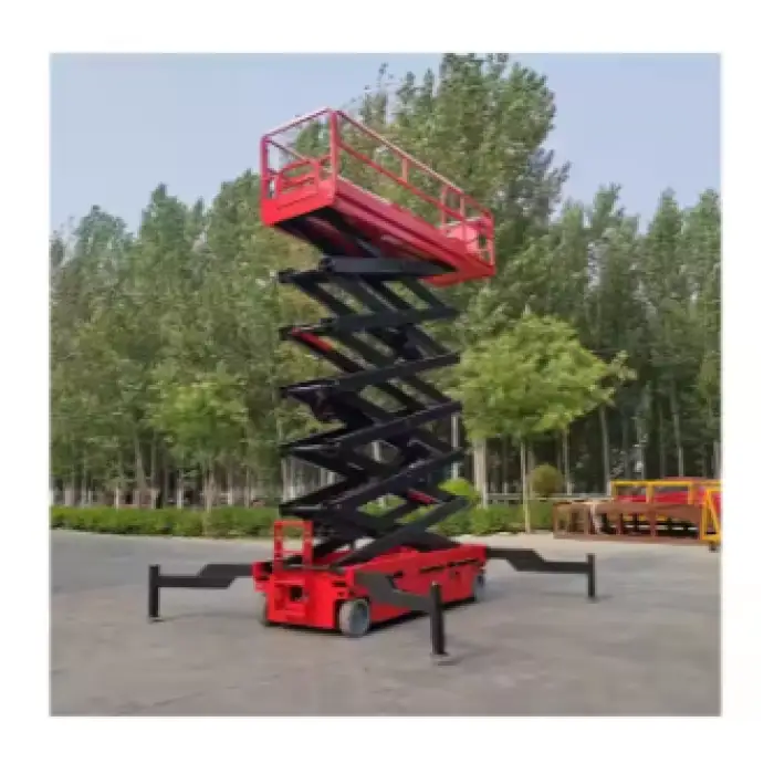 Lift Table Platform Aerial Work Platform Lift Table Warehouse Lifting Equipment