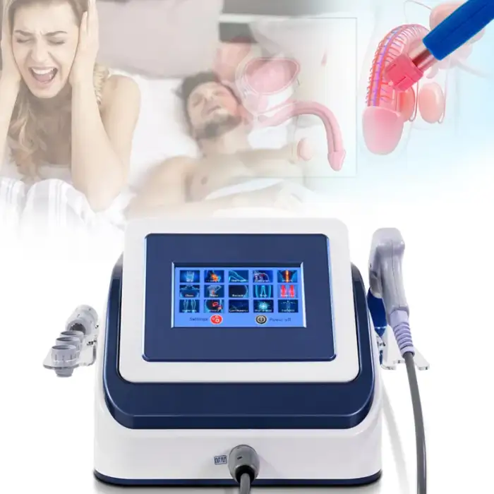 ESWT Physiotherapy Equipment Medical Pain Relief ed Radial and Focused Pneumatic Shockwave Therapy Machine