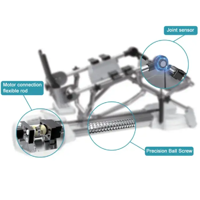 Physiotherapy Equipment CPM Machine Work on Knee, Ankle, Hip Joints