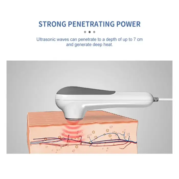 Electric Physiotherapy Ultrasound Therapy Machine for pain relief massage