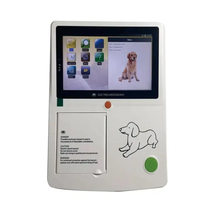 Veterinary ECG Machine 7 Lead or 12 Lead Animal ECG Machine Vet ECG Machine