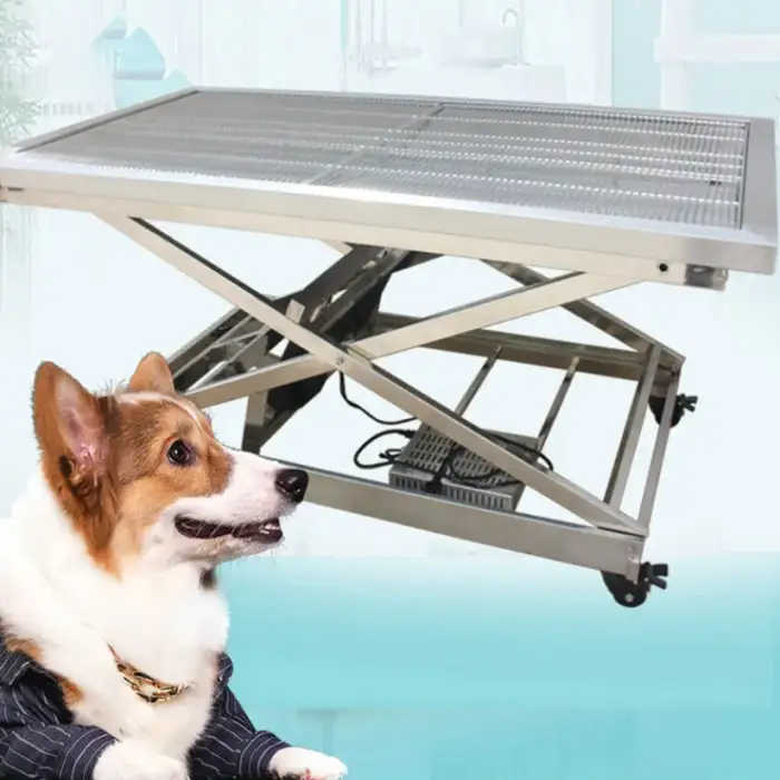 Manufacturer Electric Lifting Thermostatic Vet Surgical Operating Table For Vet Clinic Animal Care vet operating table