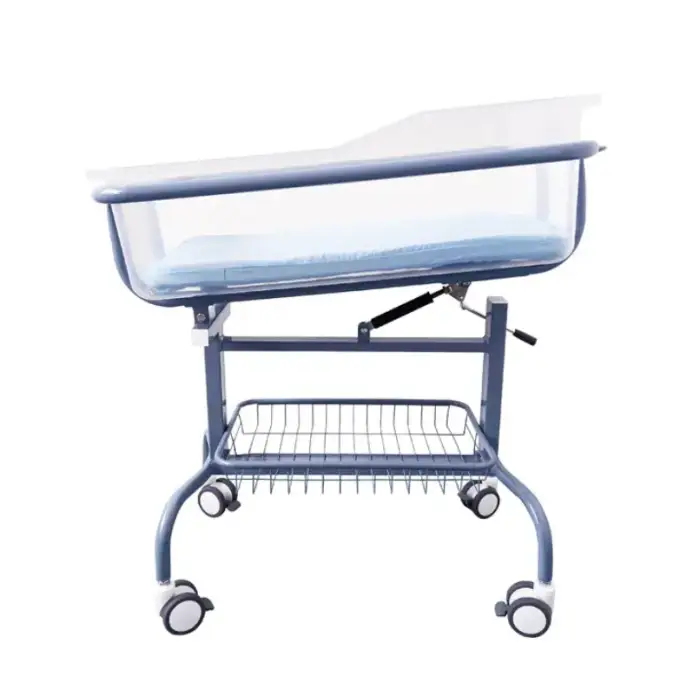 Luxury Hospital Baby Bassinet, Medical Hospital Baby Bed plastic Infant Crib