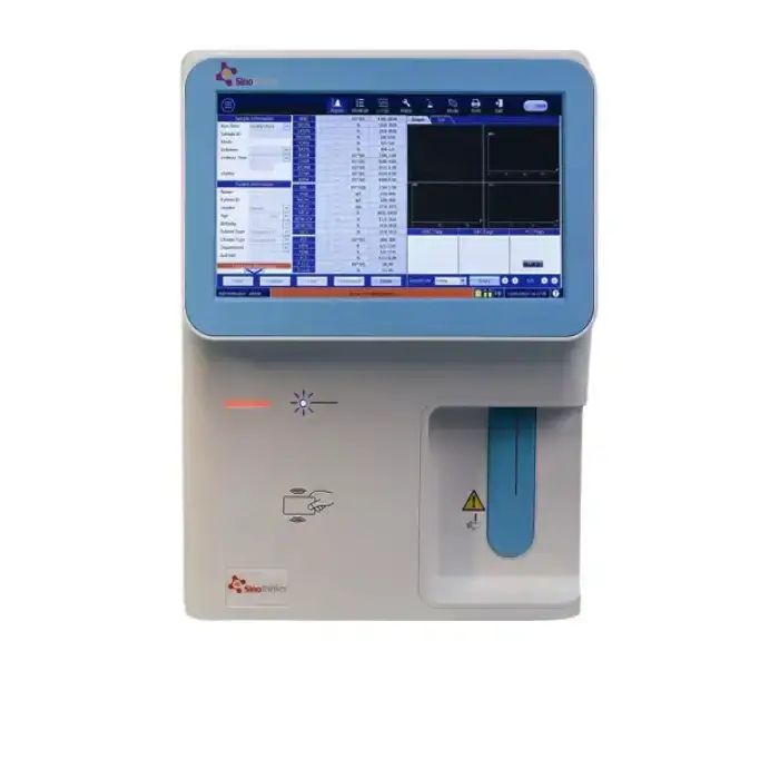 mindray 5-part differentiation automatic hematology analyzer clinical lab cell blood counter 5 part for human